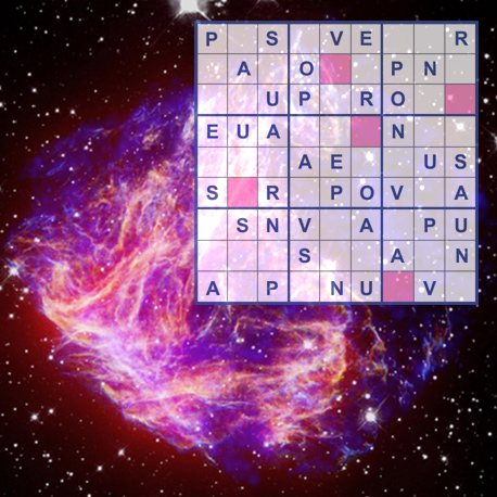 Das Supernova Sudoku. Foto: NASA