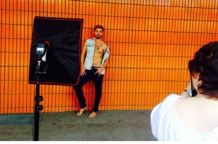kalenderfotoshooting · © Facebook/Daniel Küblböck