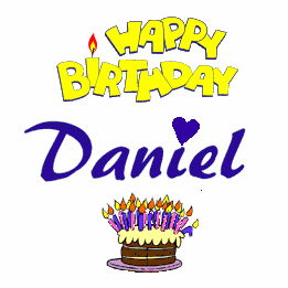 Herzlichen Glückwunsch Daniel